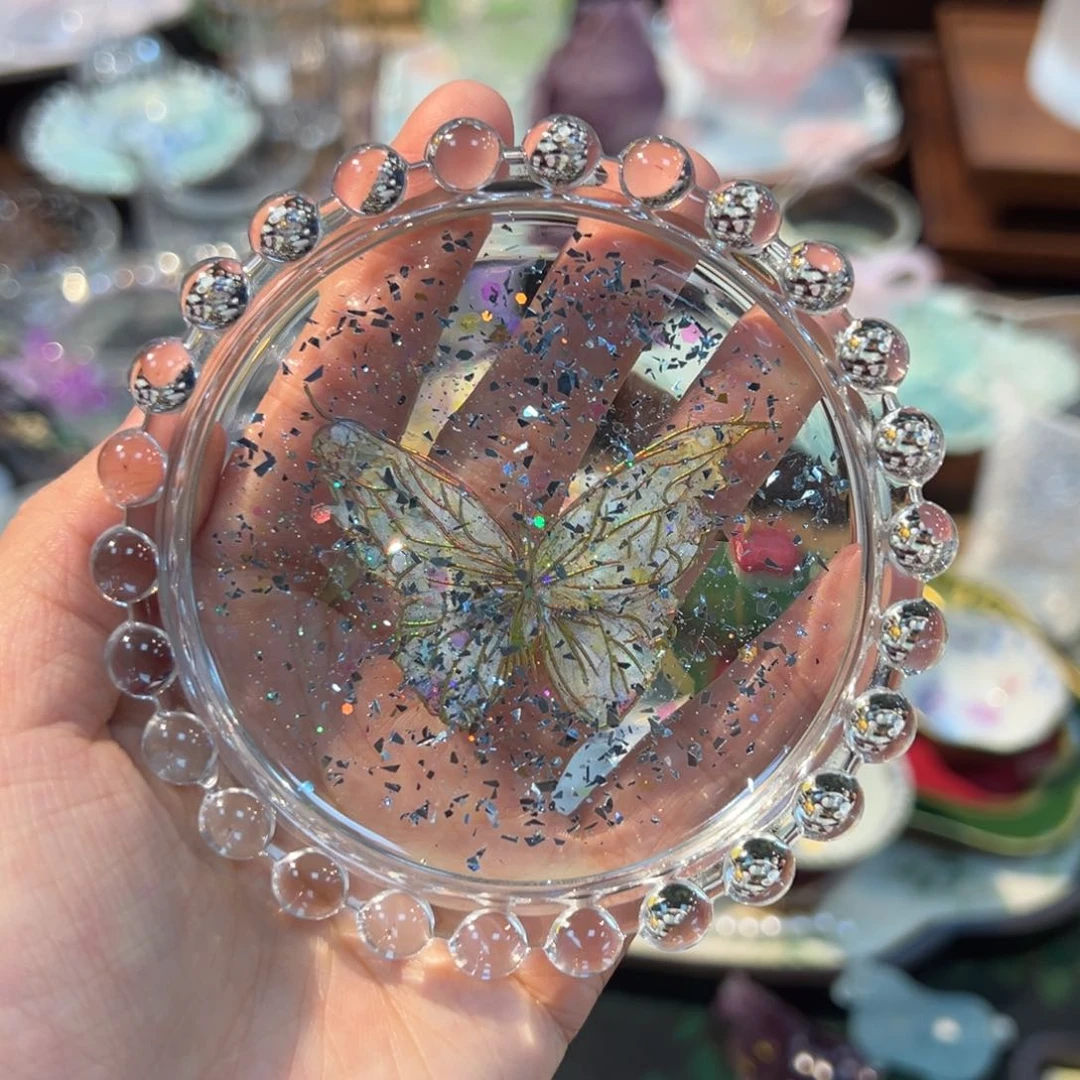 摆件高硼硅玻璃杯垫