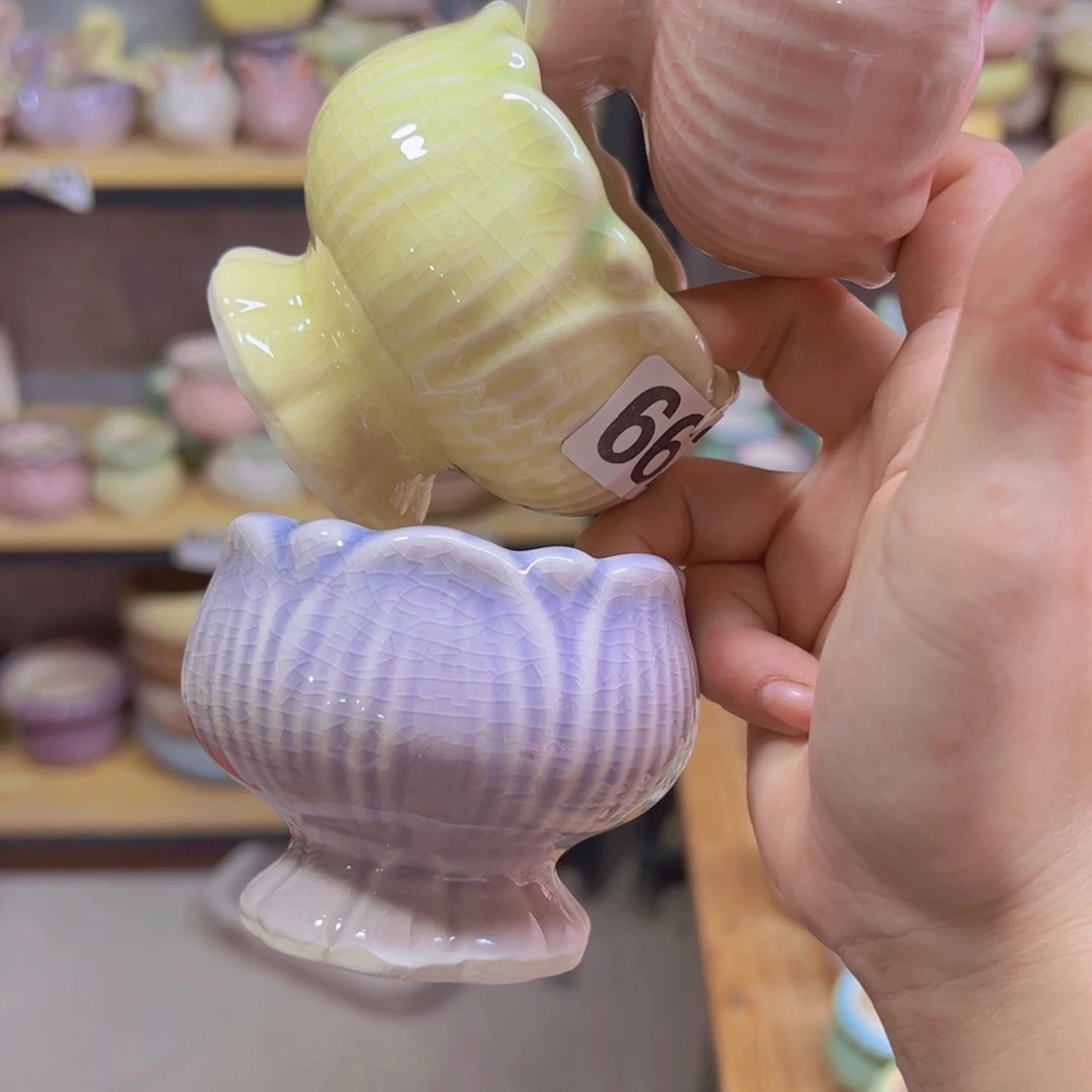 陶瓷花盆当场凑满12包邮