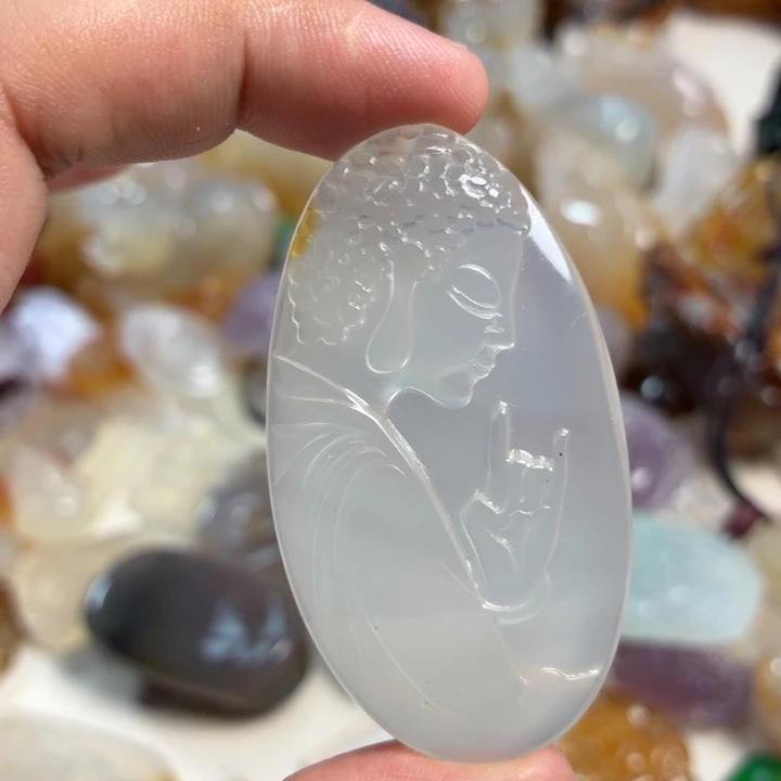 未镶嵌吊坠(不含链)玛瑙/玉髓