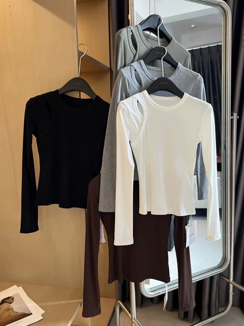 打底 挖空设计小蛮腰