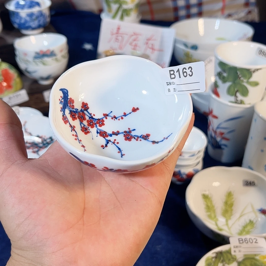 景德镇手工手绘陶瓷口径10