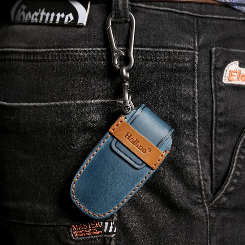 源头工厂汽车钥匙包适用于吉普jeep指南者自由侠道奇真皮钥匙包