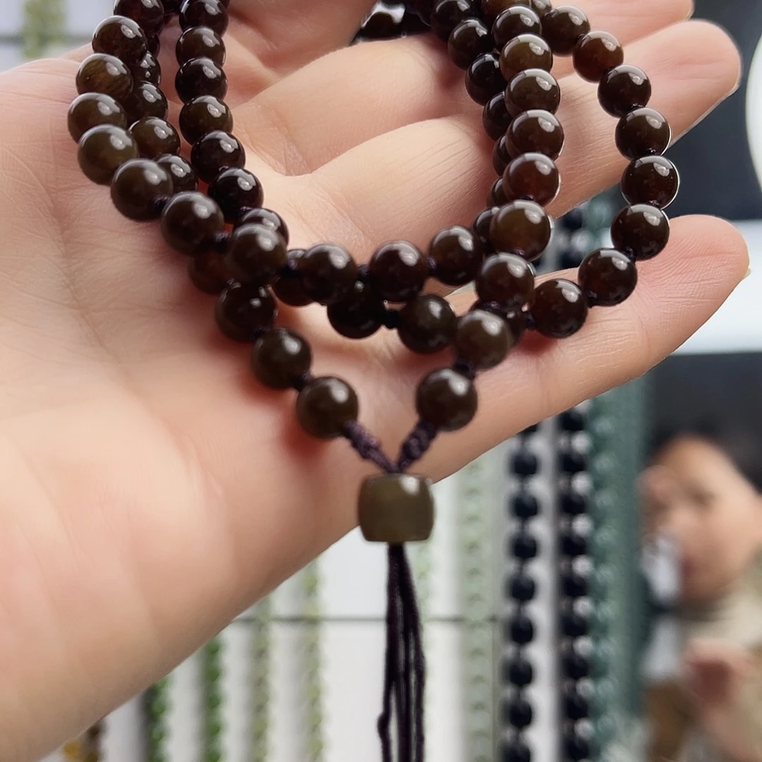 十***年和田玉未镶嵌颈饰珠链