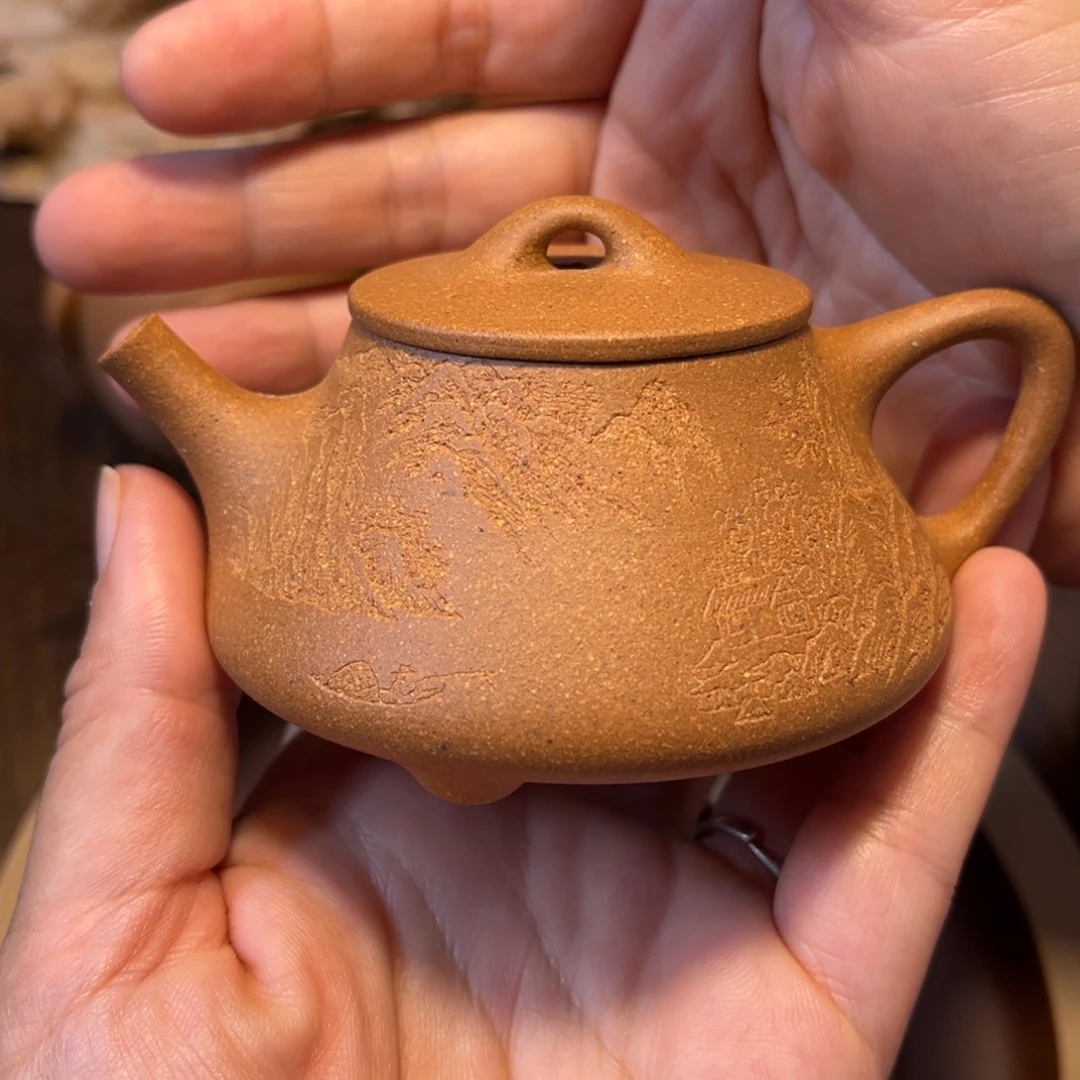 茶壶紫砂宜兴紫砂茶具半手工制作