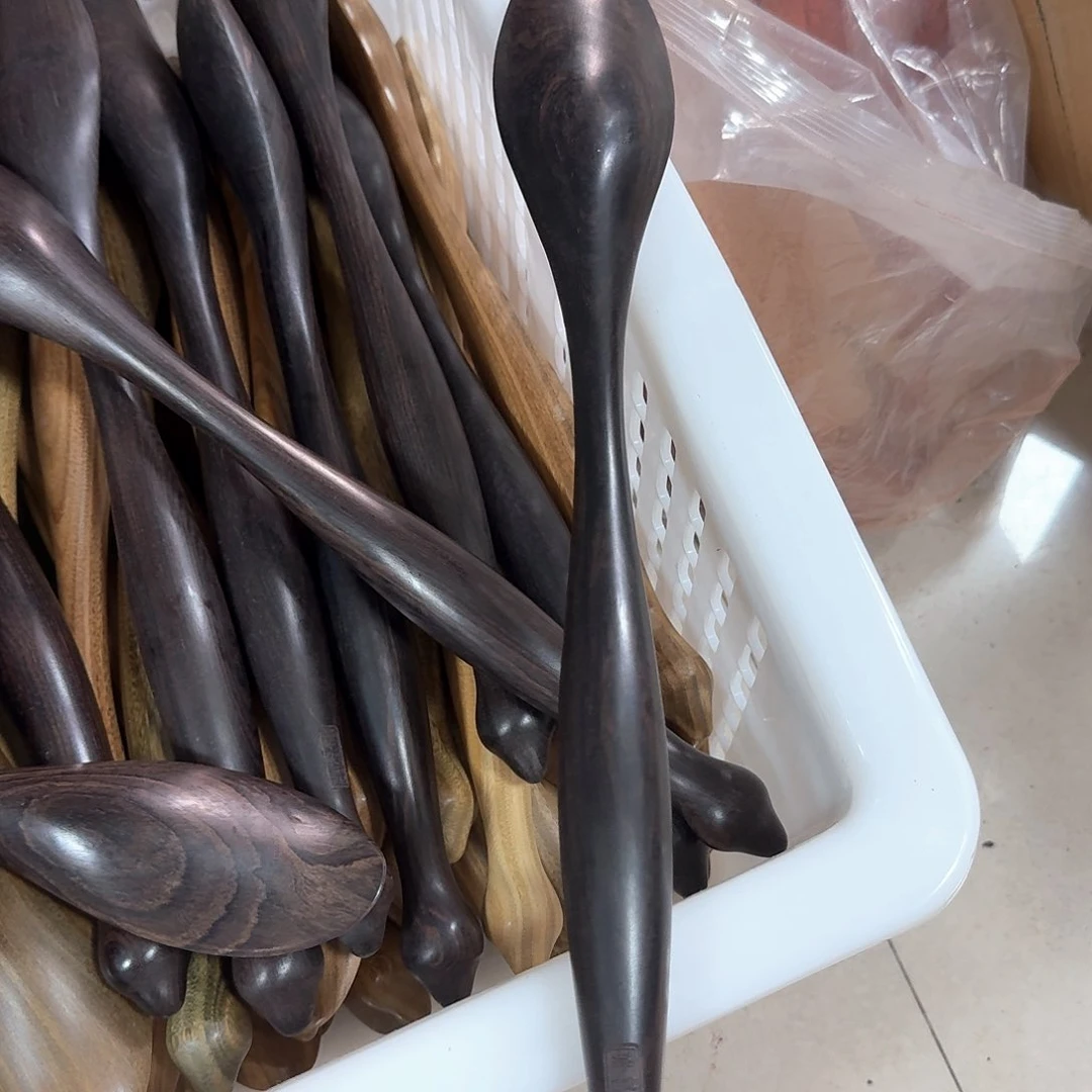 紫光檀莲花拍子瑕疵款