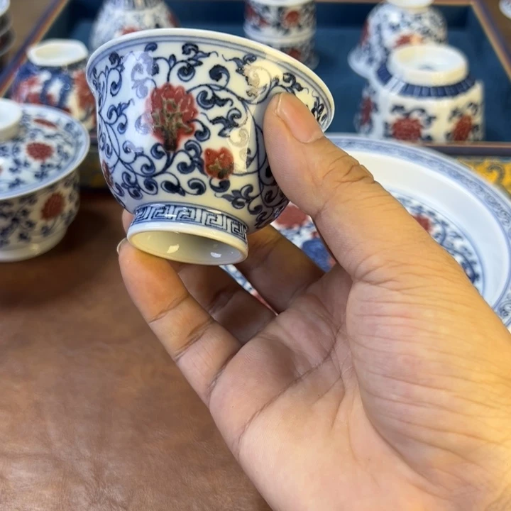 摆件景德镇茶器百宝箱
