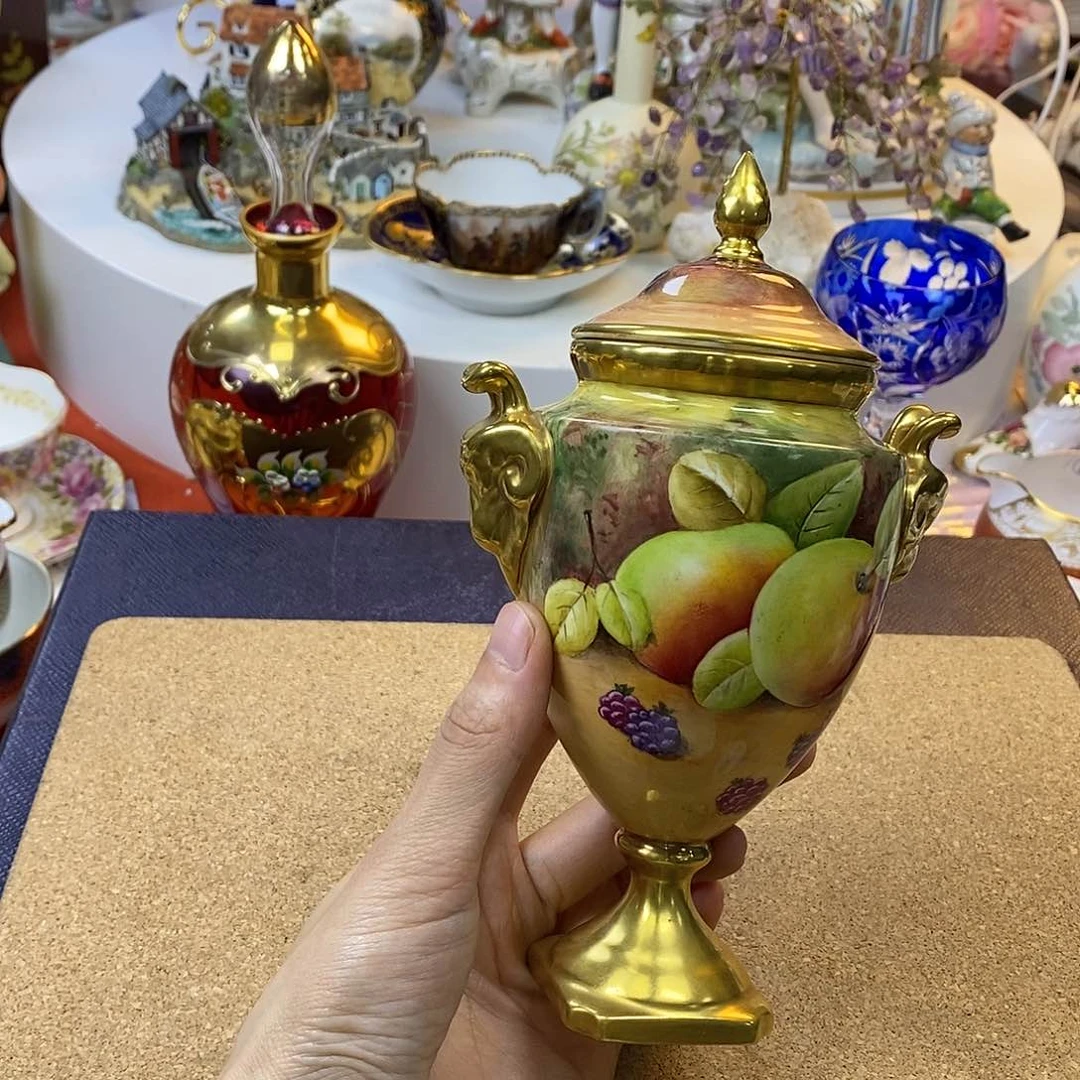 咖啡杯水晶杯摆件