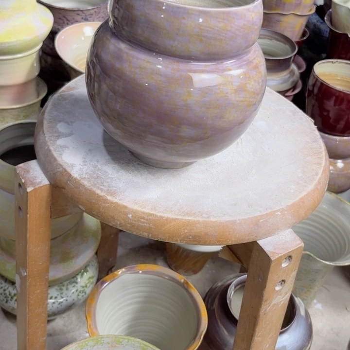 奥***给瓷片口10高14 景德镇陶瓷