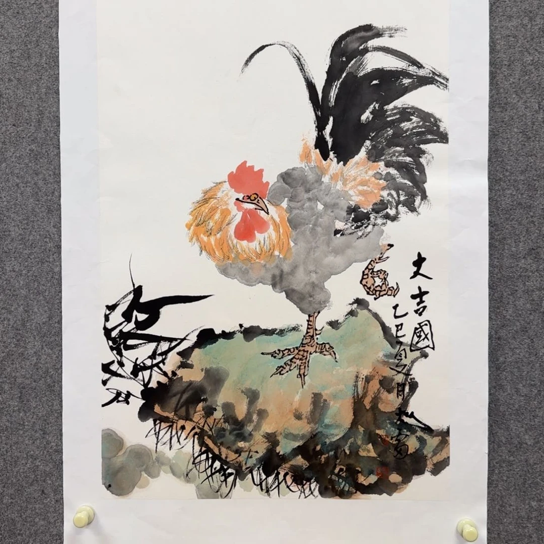 国画大雷老师手绘作品