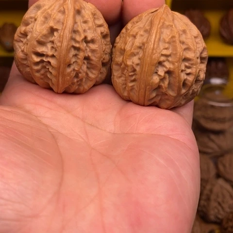 文玩核桃把件东北秋子核桃46
