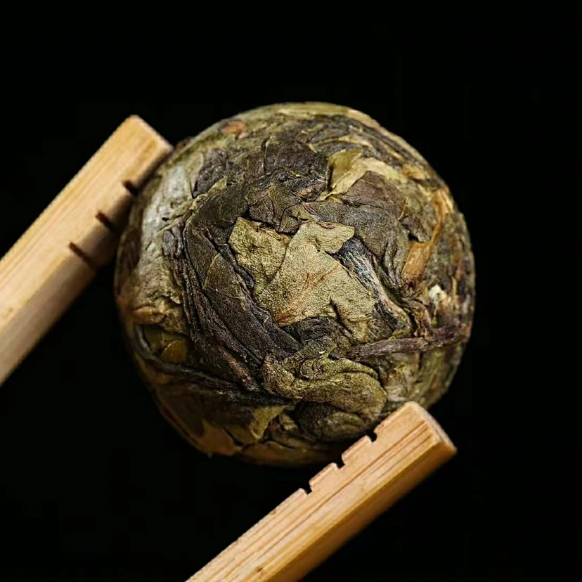 老同志普洱茶优选 2024年正气塘白茶龙珠 200克