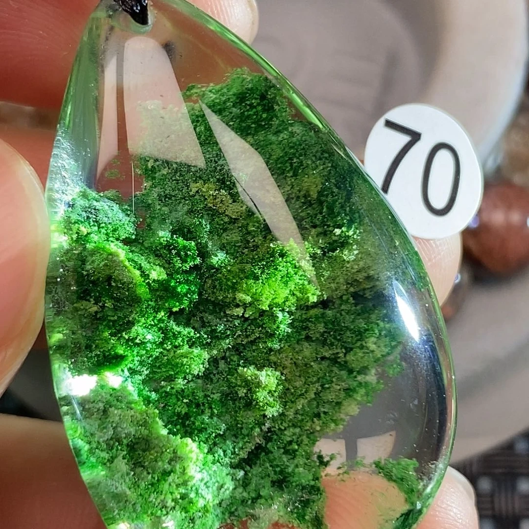 花***殇水晶未镶嵌吊坠(不含链)