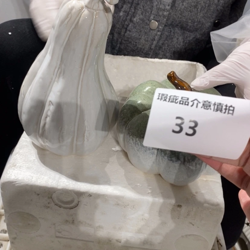 【闪购商品】摆件∴****。陶瓷摆件瑕疵特卖