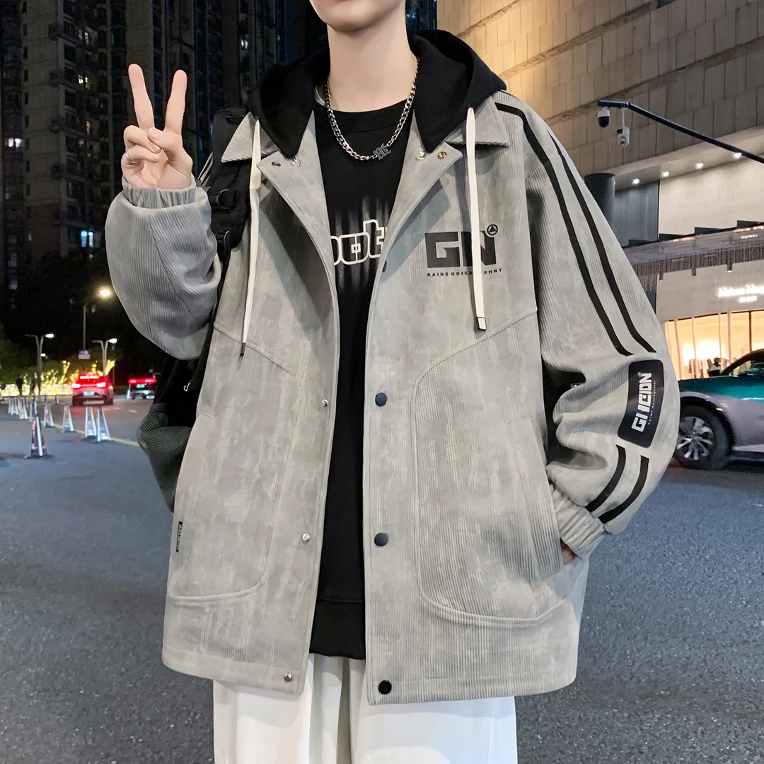 春秋季2025新款外套男孩初中高中学生棒球服夹克青少年大童上衣服