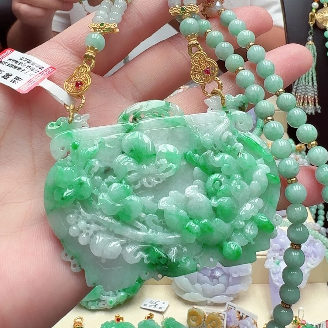 颈饰未镶嵌翡翠翡翠吊坠