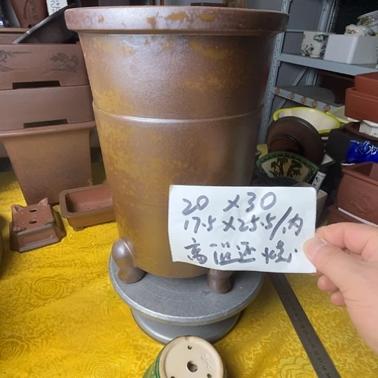 紫砂花瓶紫砂花盆