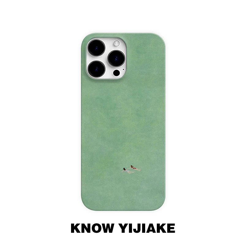 渺小人儿适用苹果16promax手机壳ipone15pro小众14/13p/12简约16e