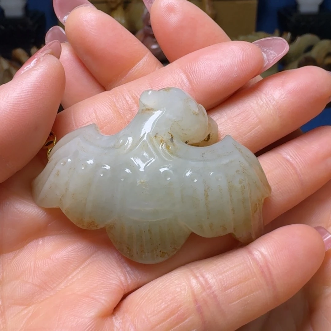 和田玉（糖玉）颈饰未镶嵌