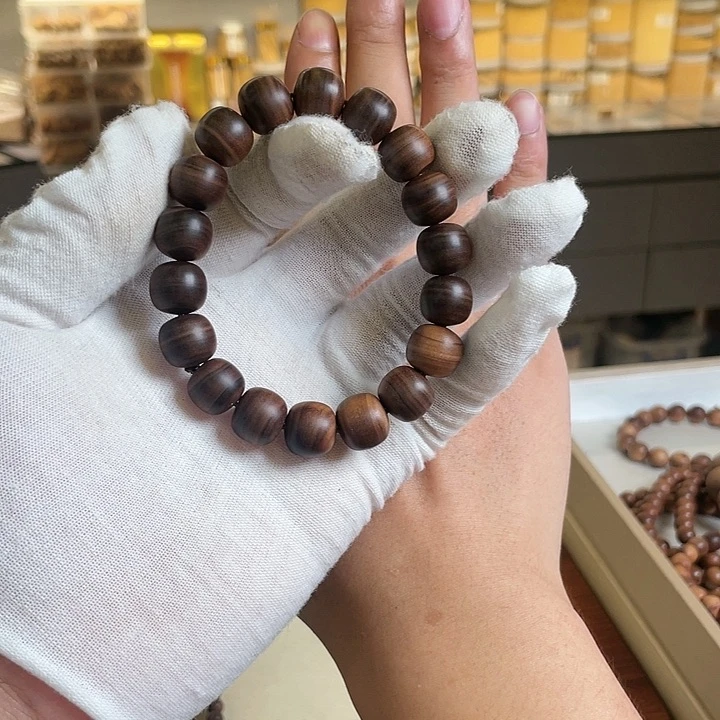 【闪购商品】檀香木手串/手链二**丶1112天花板黑油老料