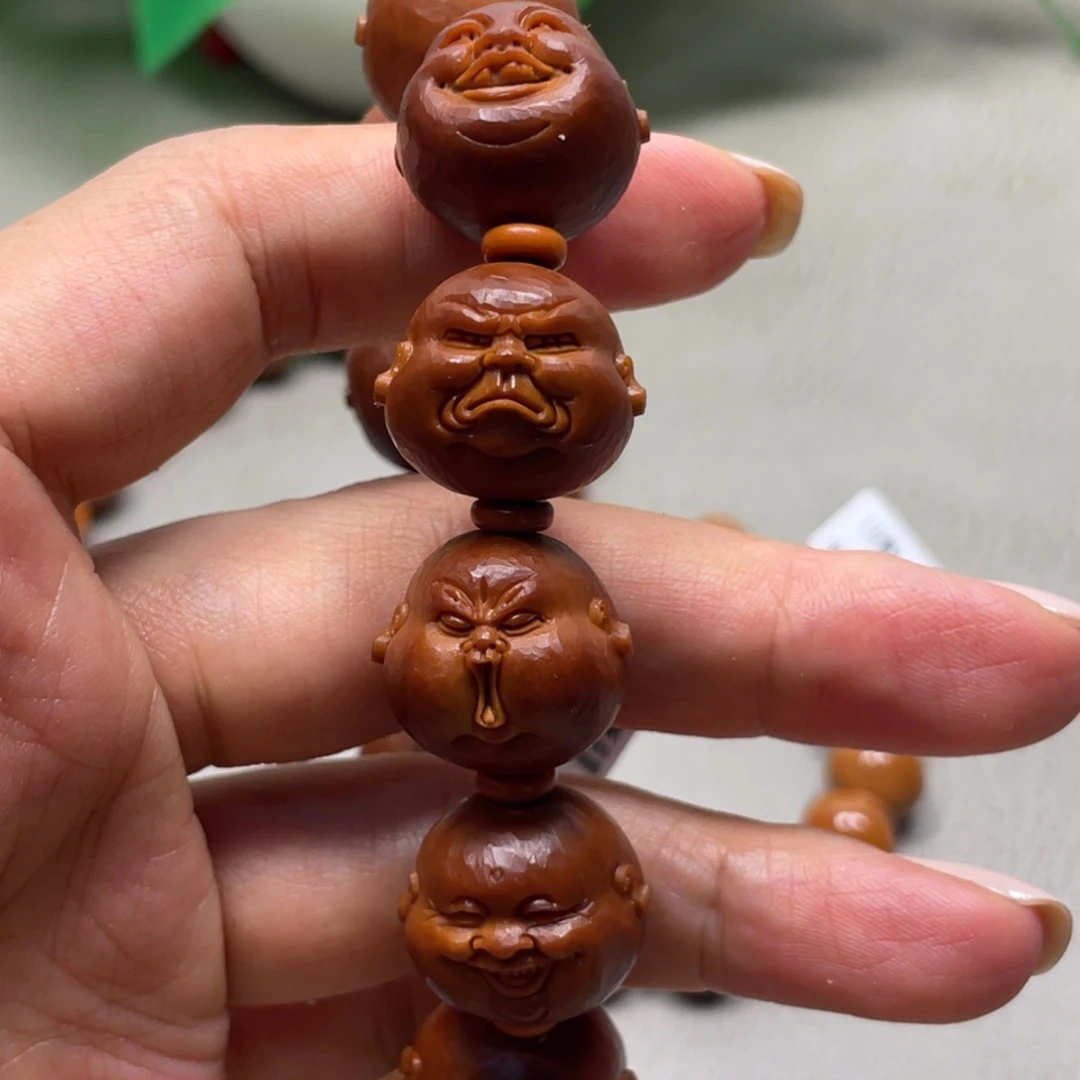 吊坠橄榄核百态手串