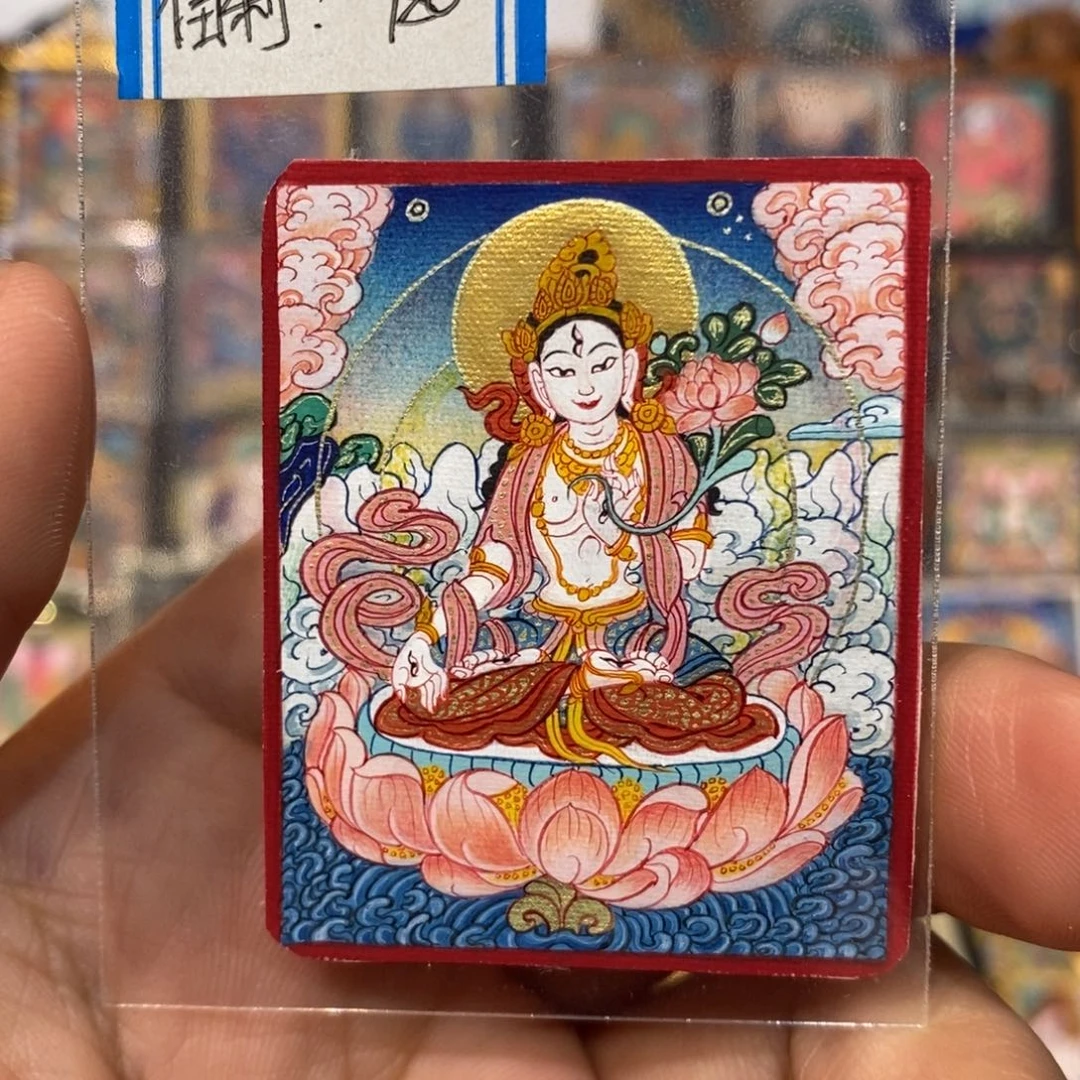 吊坠开播特惠白度唐卡