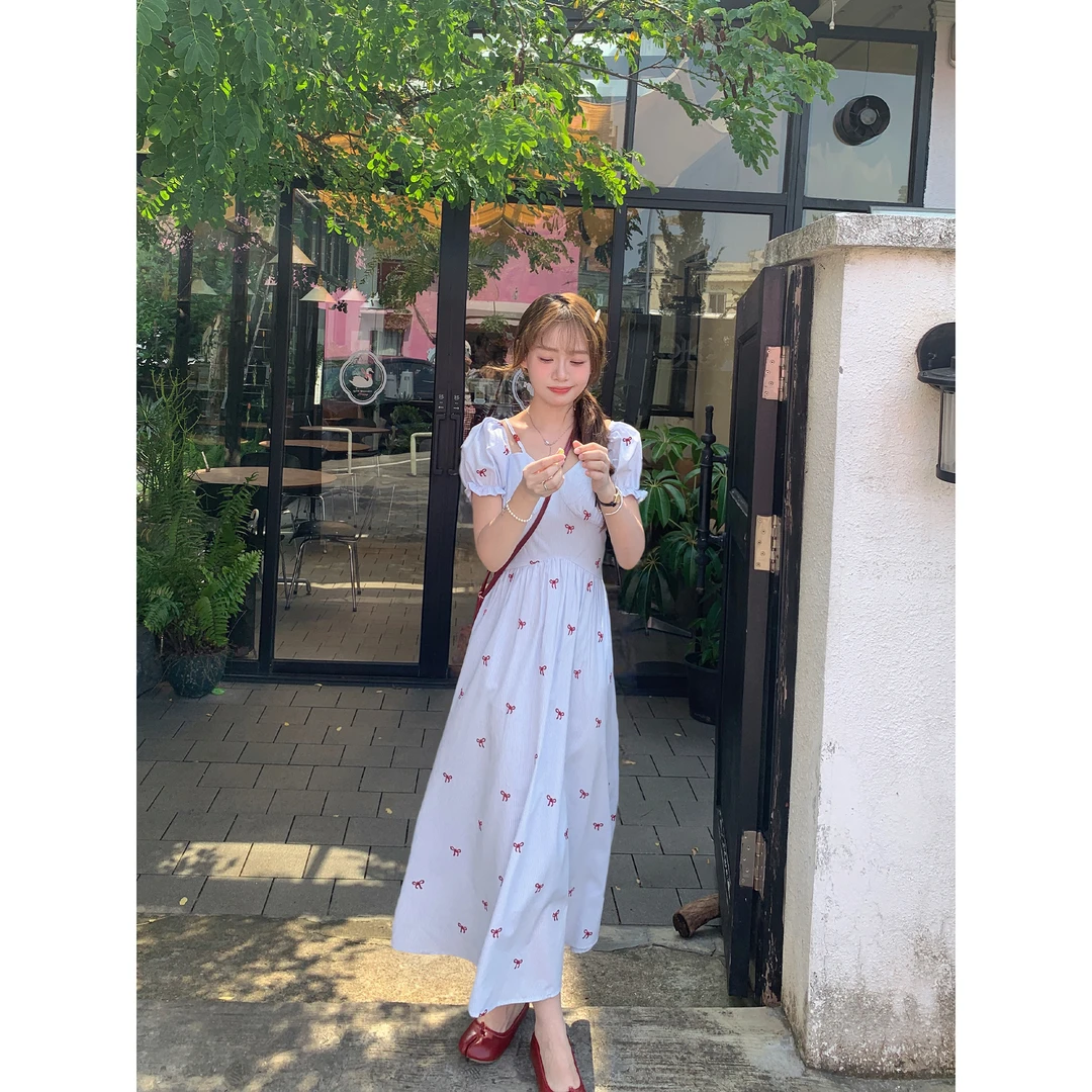 [福利清仓NO退NO换]切糕自制【蝴蝶效应】小个子夏季甜美清冷蝴蝶结