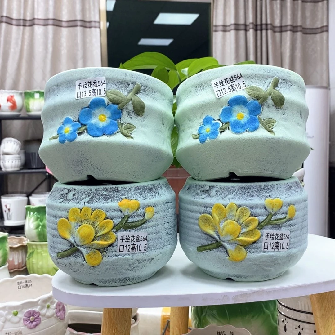 @陶瓷花盆@@5564