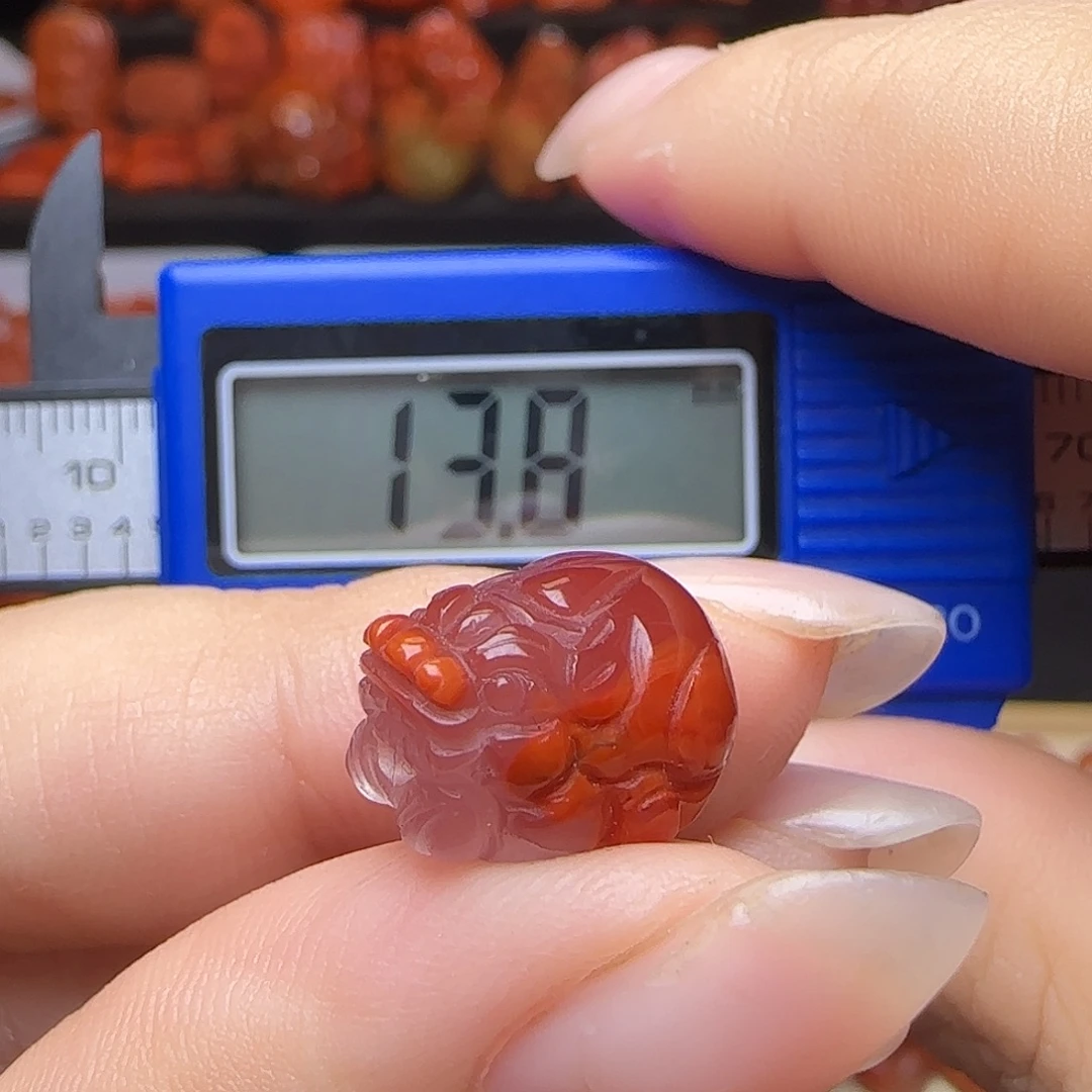 南红玛瑙未镶嵌吊坠(不含链)