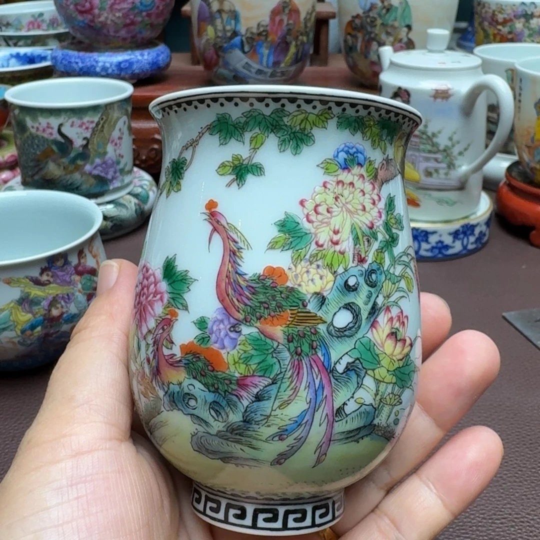 景德镇手工手绘展示