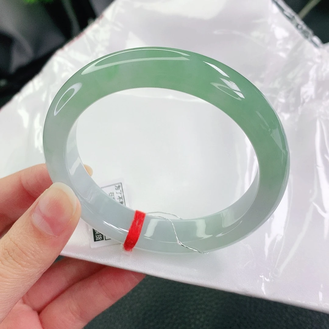 未镶嵌手镯翡翠55圈
