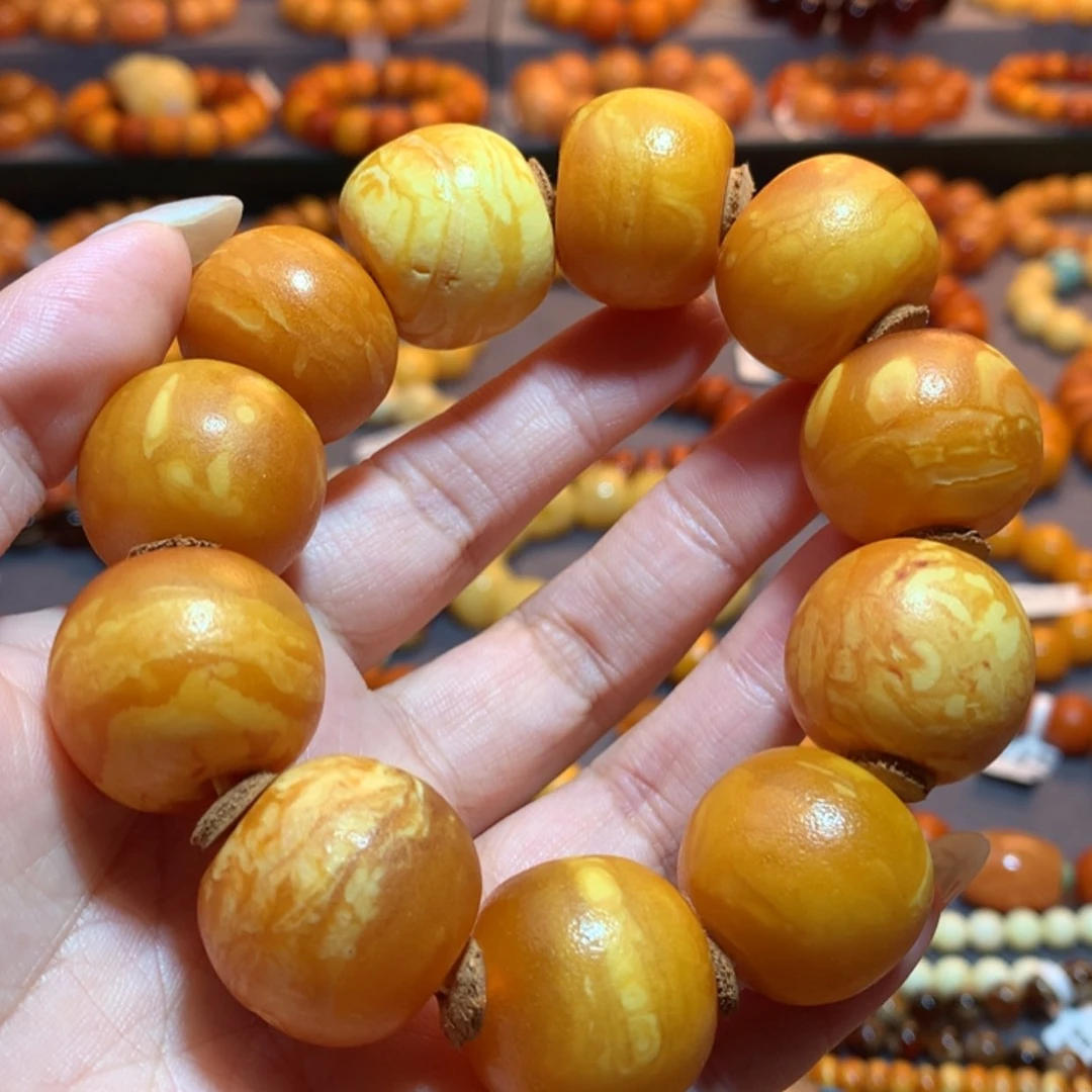 【闪购商品】手串蜜蜡未镶嵌蜜蜡手串