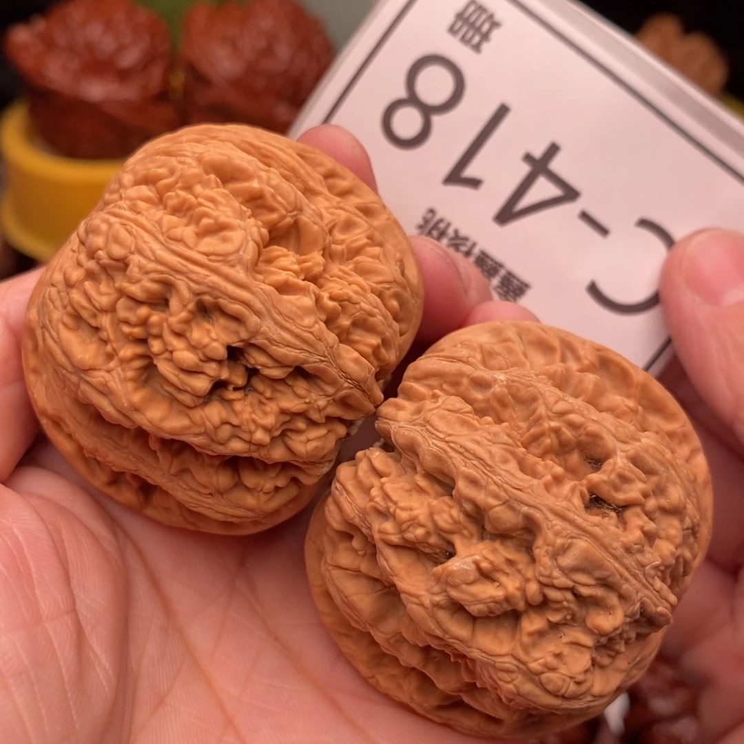 桃核把件粗筋45…..