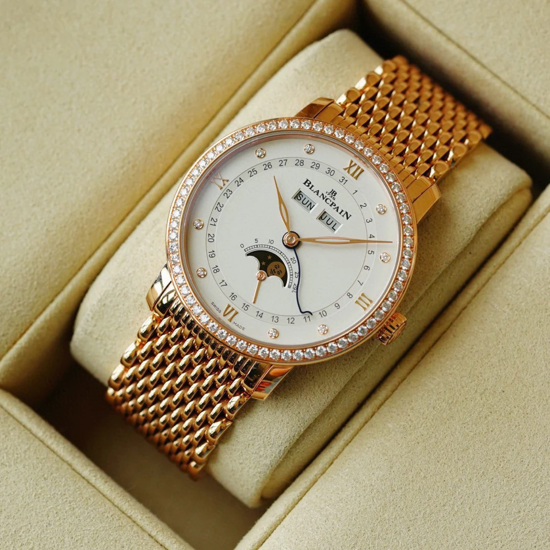 99新 Blancpain 宝珀经典系列 38表径 21年全套