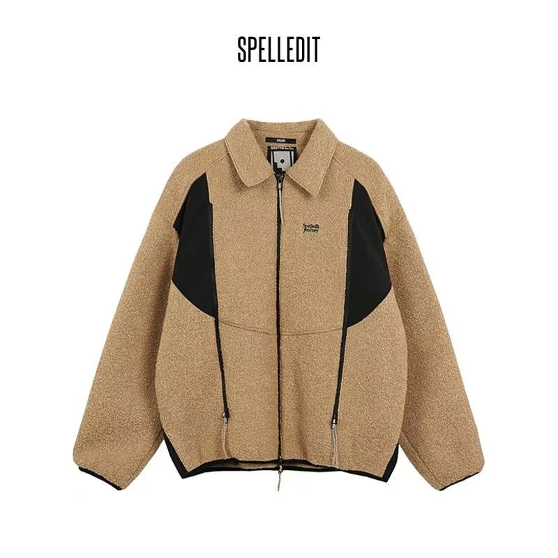 SP绵羊毛翻领夹克no退no换