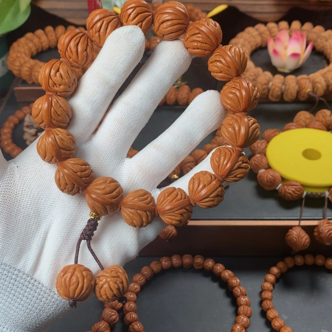 桃核吊坠20祥云手持