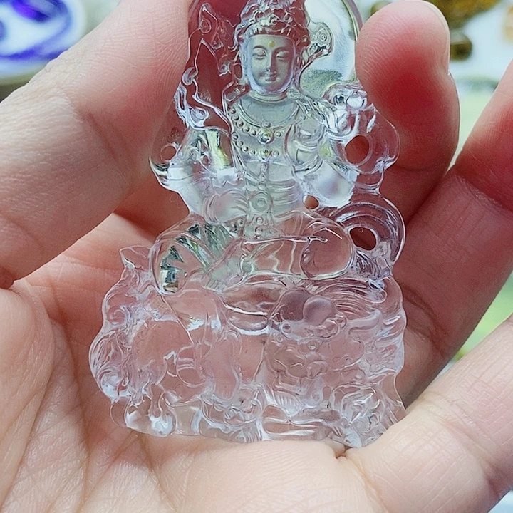 颈饰未镶嵌水晶文殊