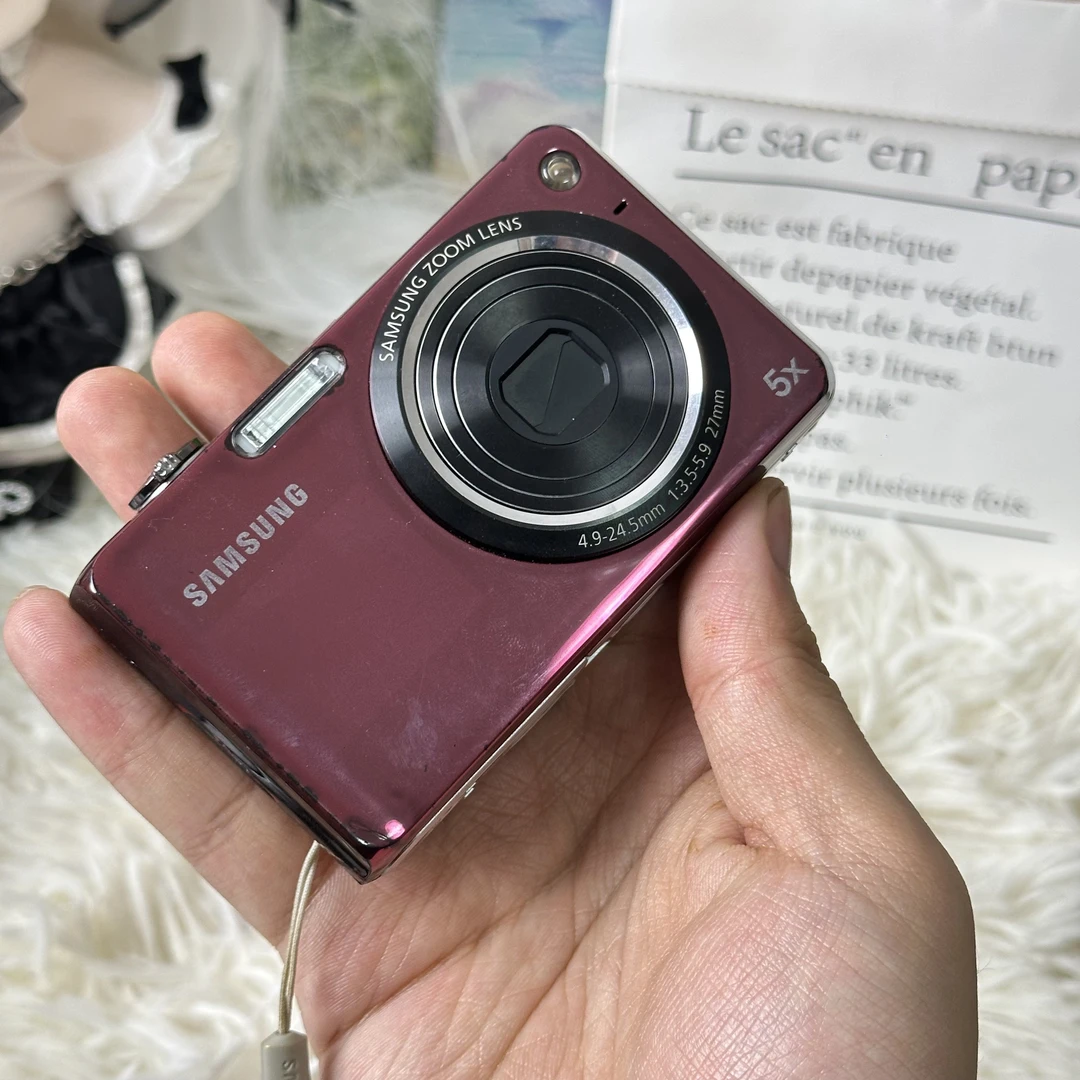 9新 Samsung/三星 三星pl150双面屏可自拍1200万像素带配件