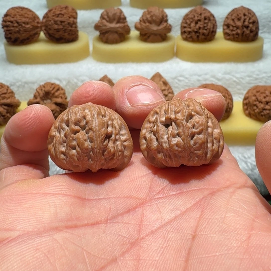 吊坠文玩核桃门头沟元宝31