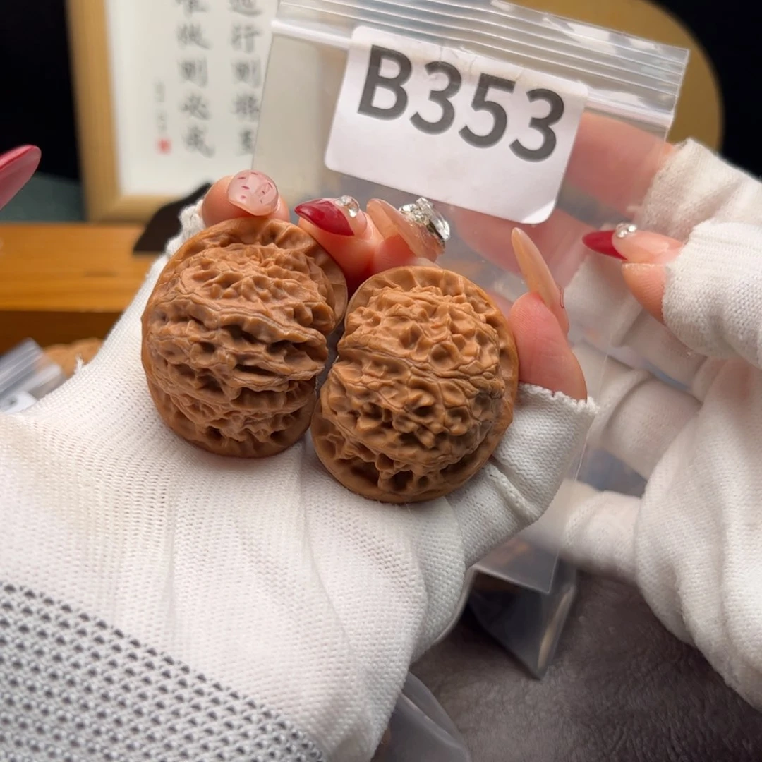 文玩核桃把件41宫灯b 353