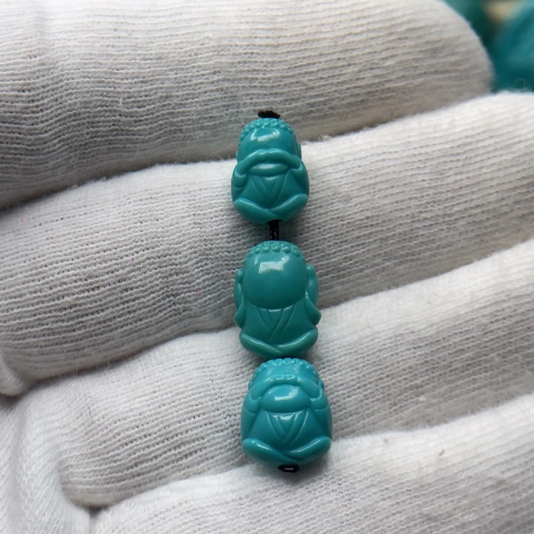 绿松石未镶嵌颈饰卡8