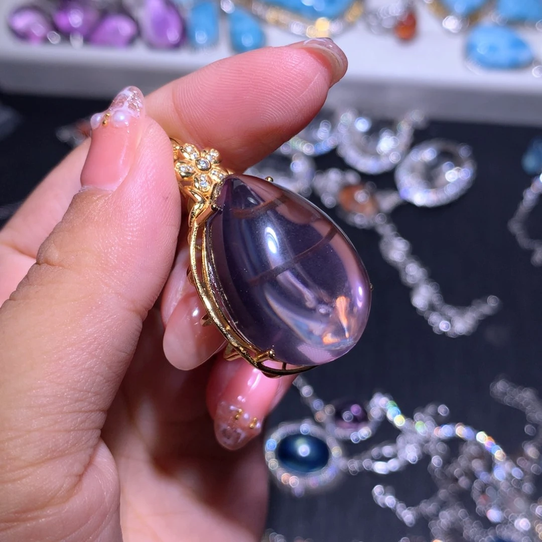 【闪购商品】银S925镶嵌戒指水晶乐*?戒指