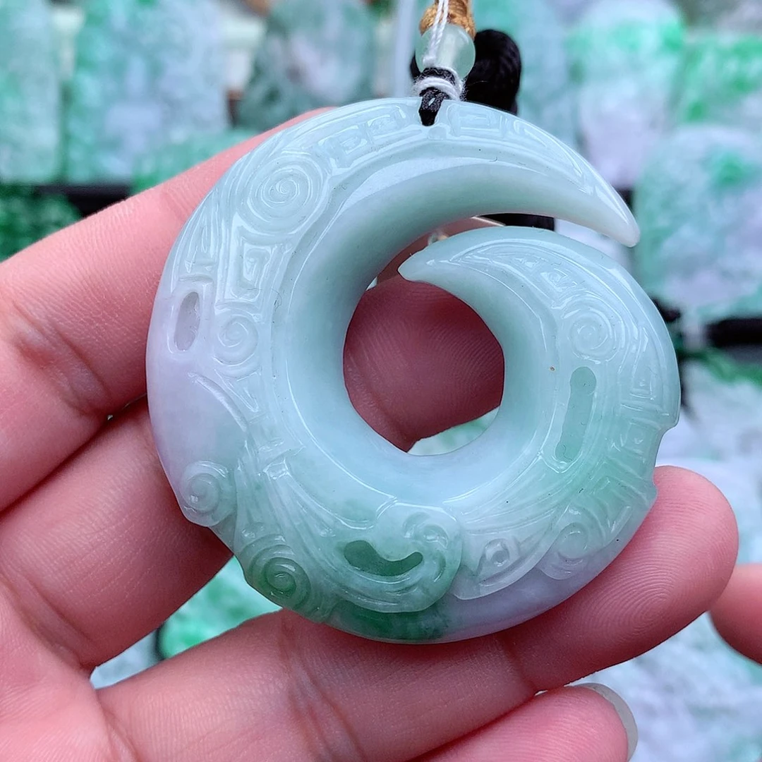 翡翠吊坠(不含链)未镶嵌