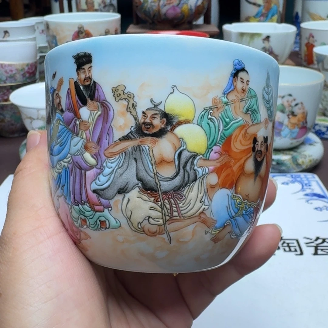 景德镇手工手绘展示