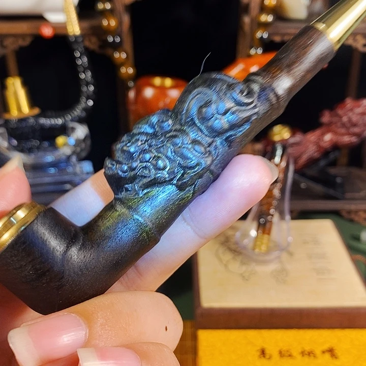 高端定制金丝楠烟嘴