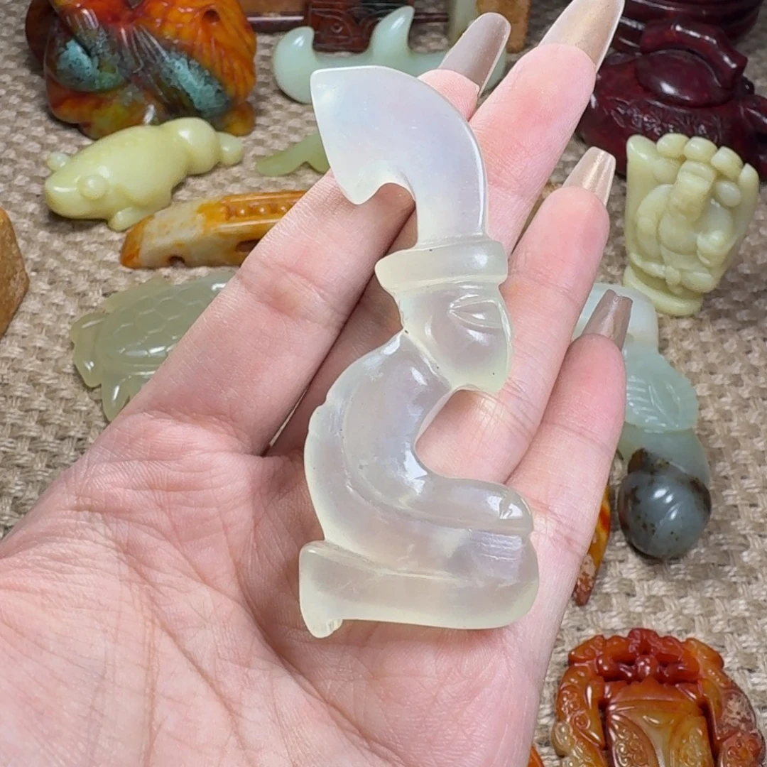 吊坠白玉菩提挂件