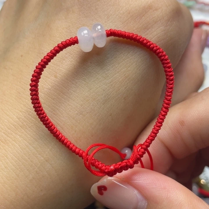 懒***洋翡翠未镶嵌手绳789999999