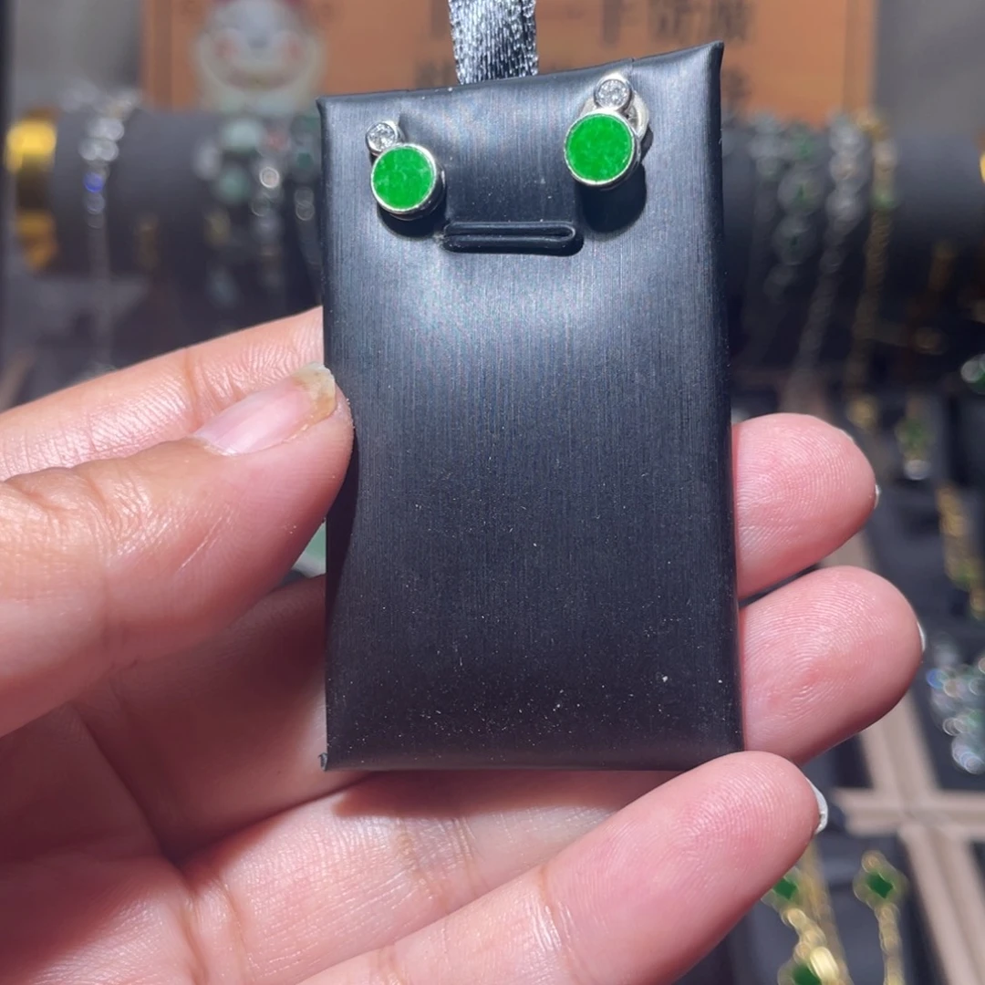 翡翠银S925镶嵌颈饰