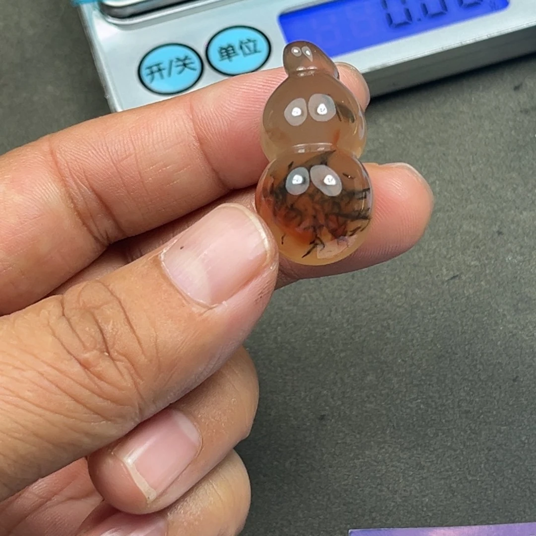 合金颈饰玛瑙/玉髓腊**七
