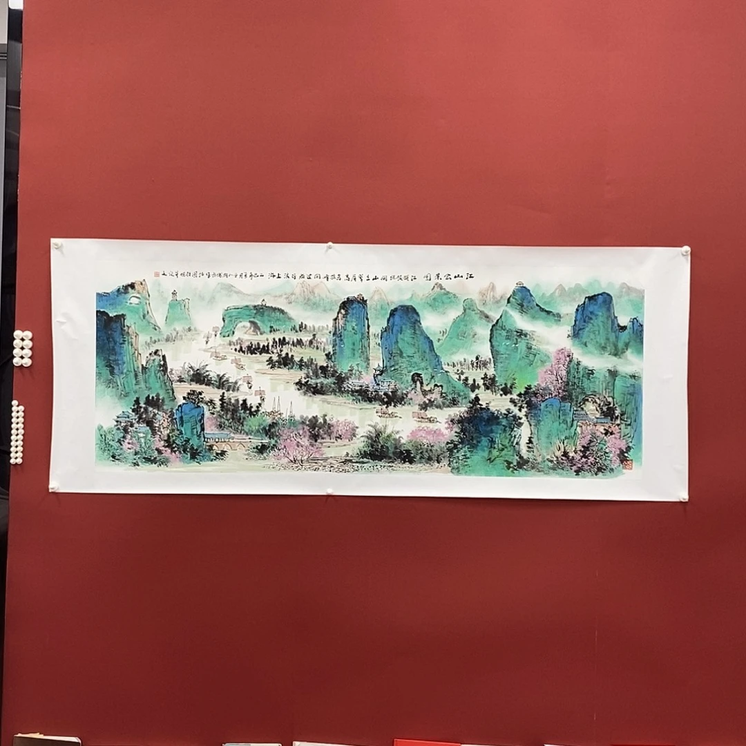 国画黄桂明小六尺180*70精品佳作