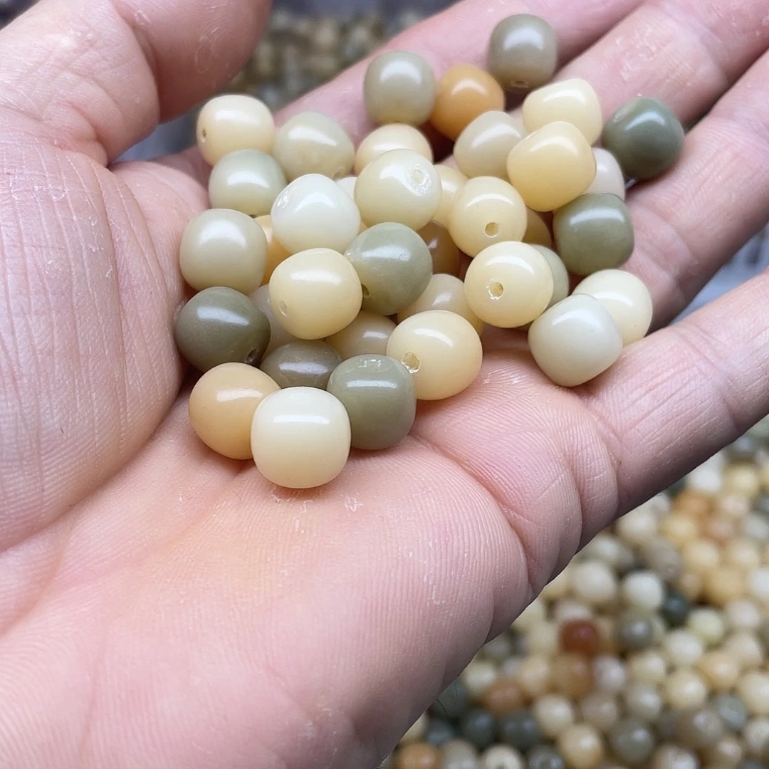 白玉菩提吊坠10、9糖果桶150颗